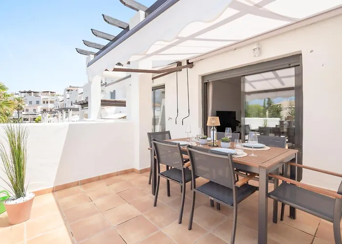 Appartamento Stylish Duplex Penthouse In Gated Community Rdr507 Estepona